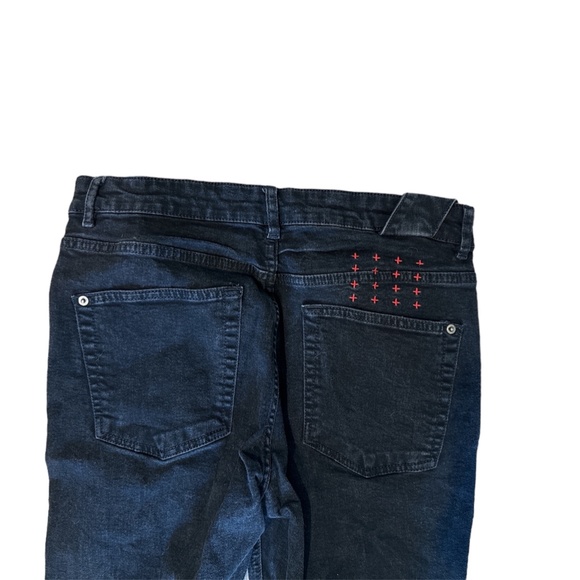 Ksubi Men's Laid Black Jeans Size 34 - Picture 6 of 7